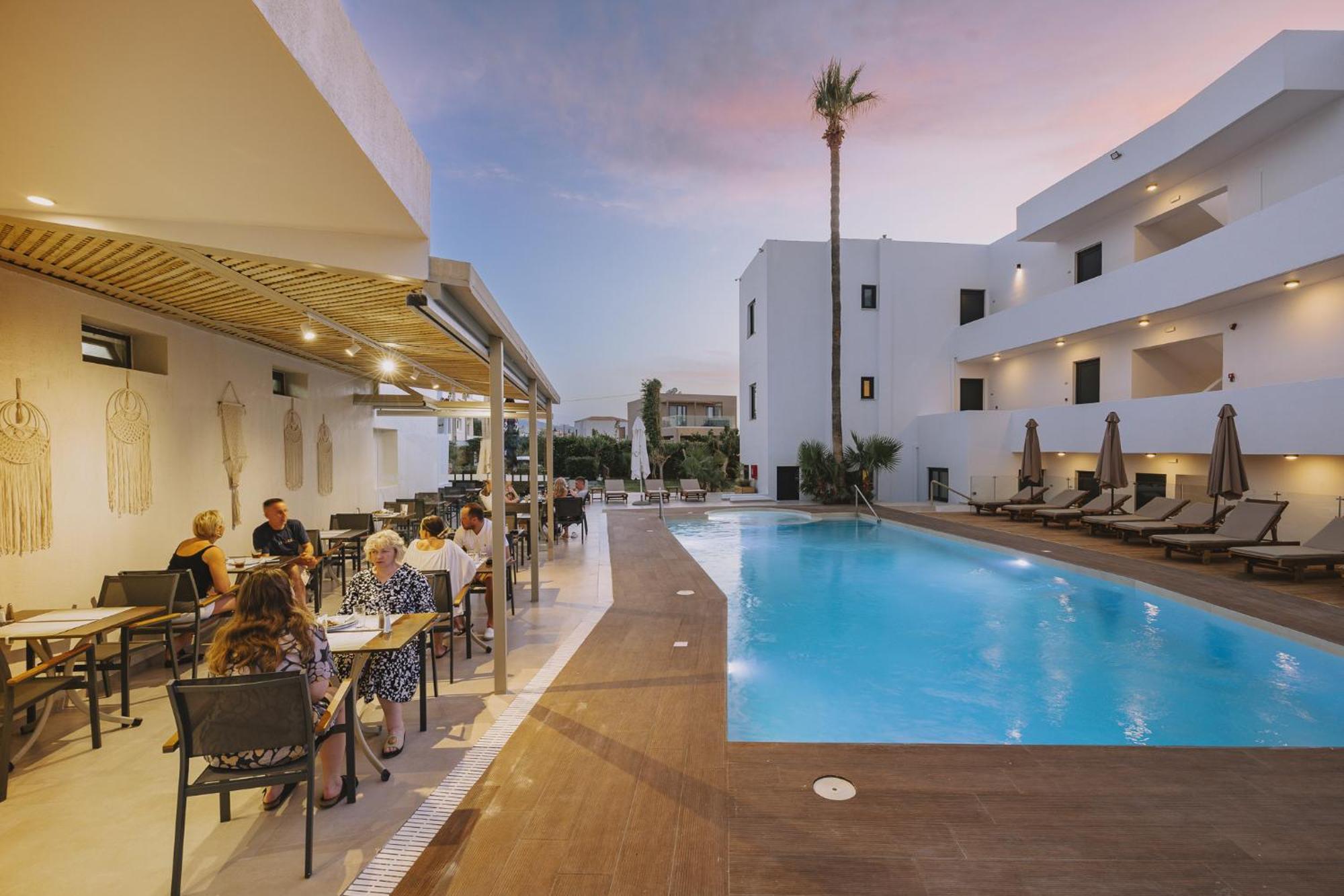 Aegean View Hotel - Adults Only Sfáka Exterior foto